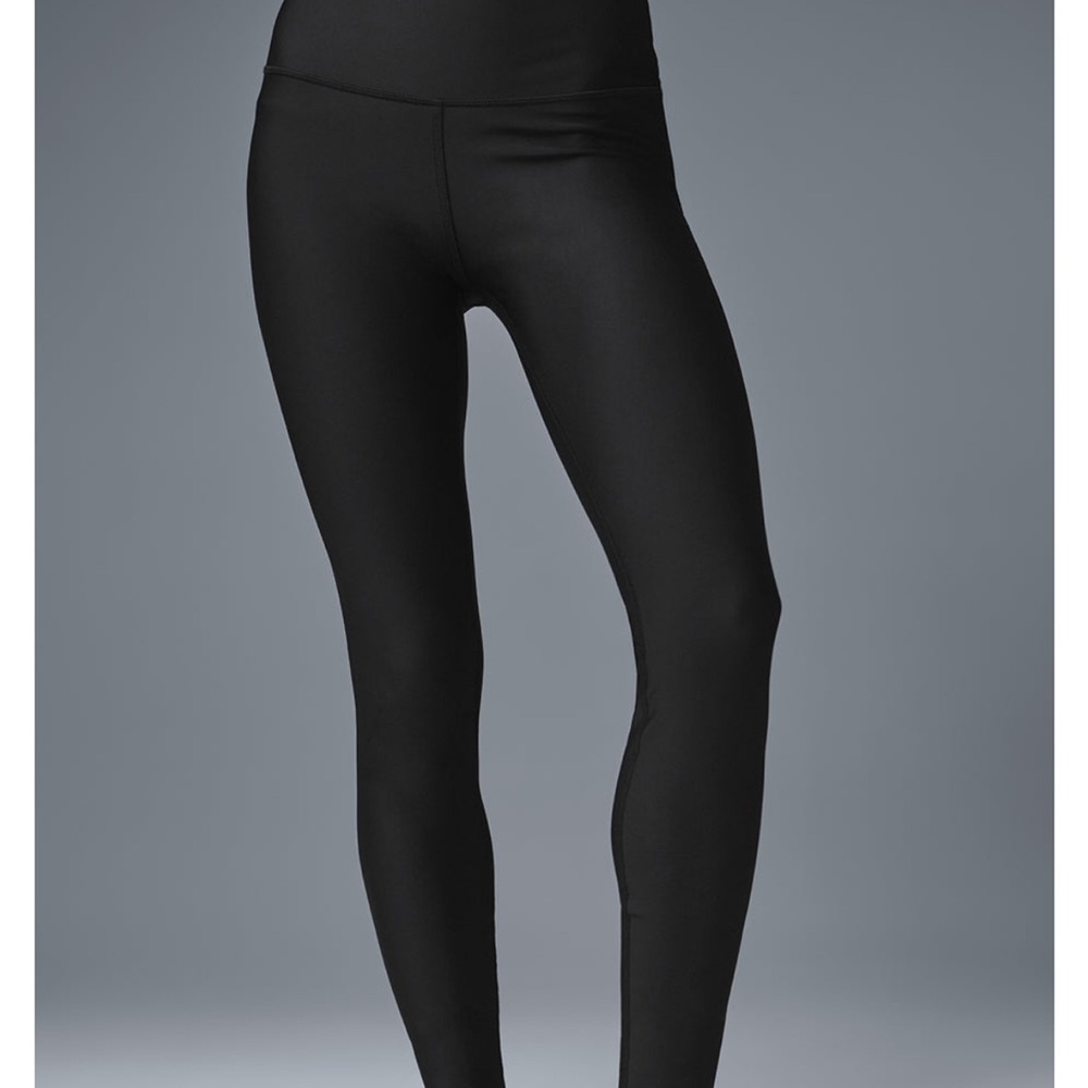 Women's Black Alo Airlift Full Length Leggings